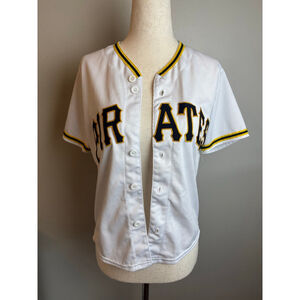 MLB baseball Pirates Hayes 13 Jersey M White Black sports